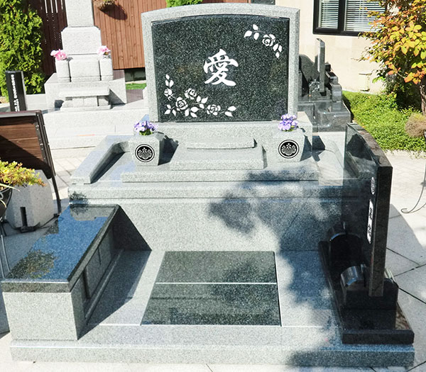 お墓の彫刻イラスト 札幌のお墓専門店 帝北石材スタッフブログ