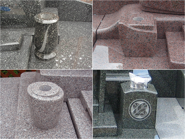 お墓の花立デザインについて 札幌のお墓専門店 帝北石材スタッフブログ